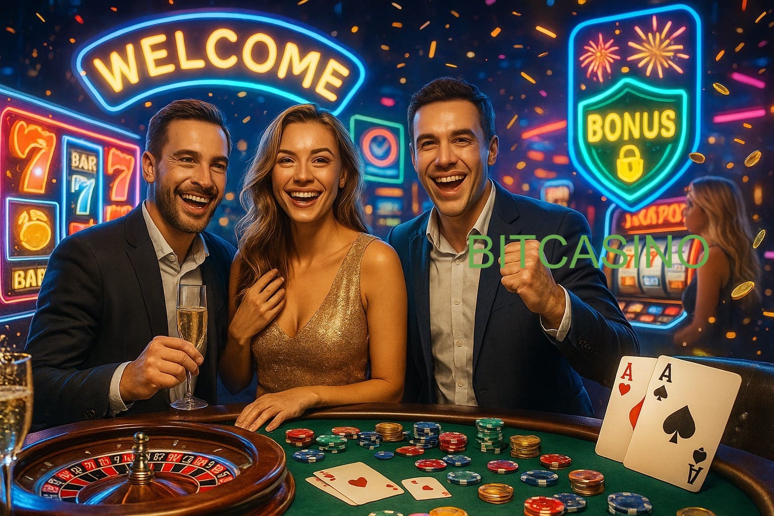 Jogos emocionantes no BITCASINO