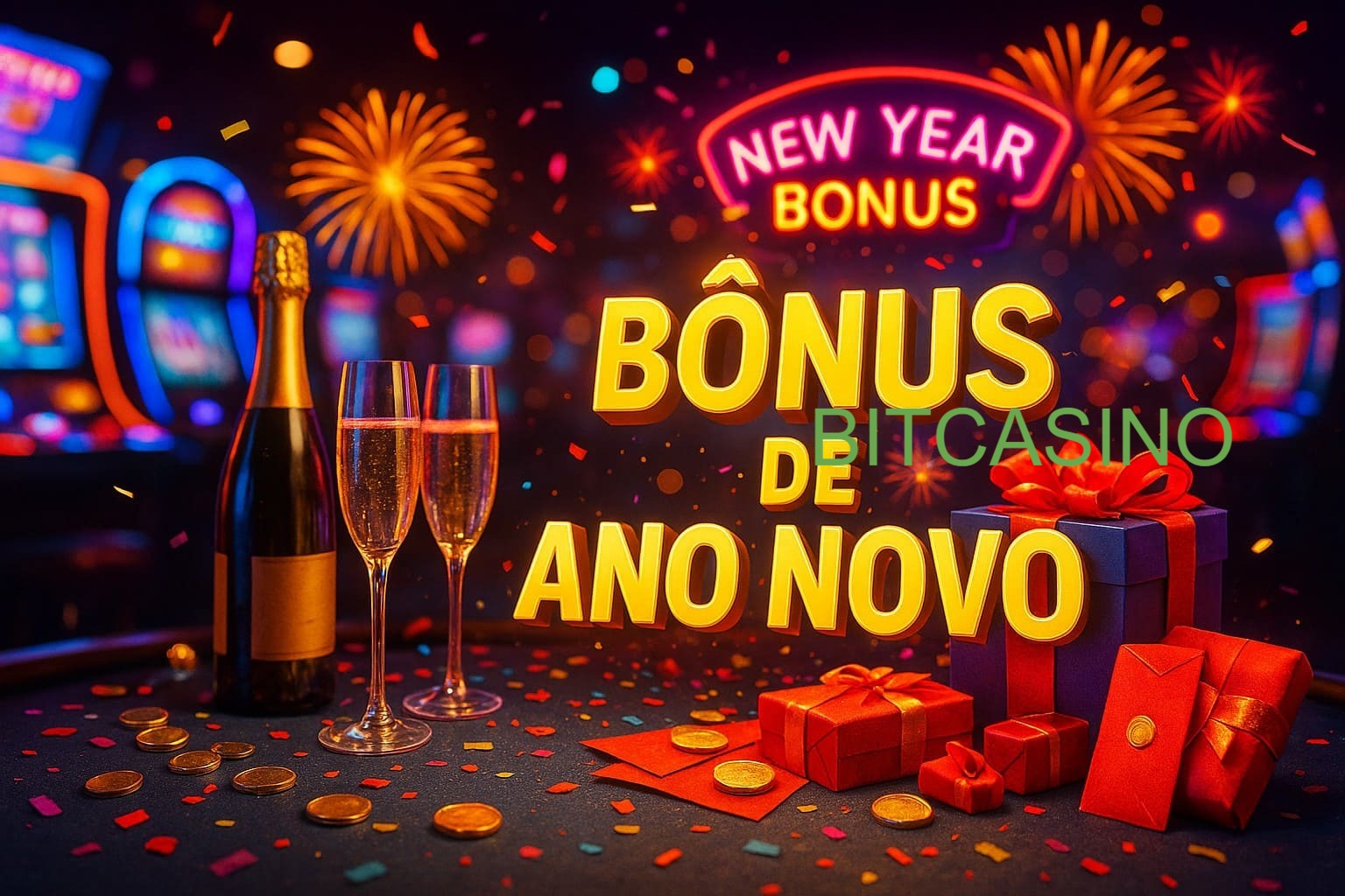 Promoções de Ano Novo no BITCASINO